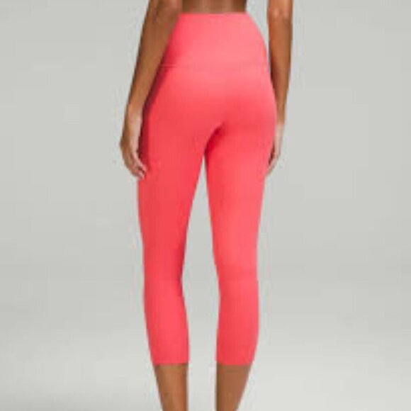 Lululemon Align High-Rise Crop 23" Pale Raspberry 6 - Picture 12 of 13